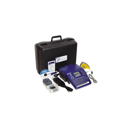Brady Worldwide Inc Portable Label Printer, BMP71 Series, Single Color Capability BMP71